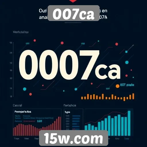 Explorando os gráficos do site 007ca